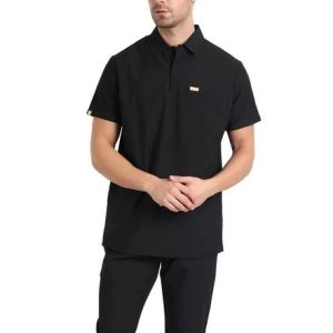 Maza Polo Scrub Top